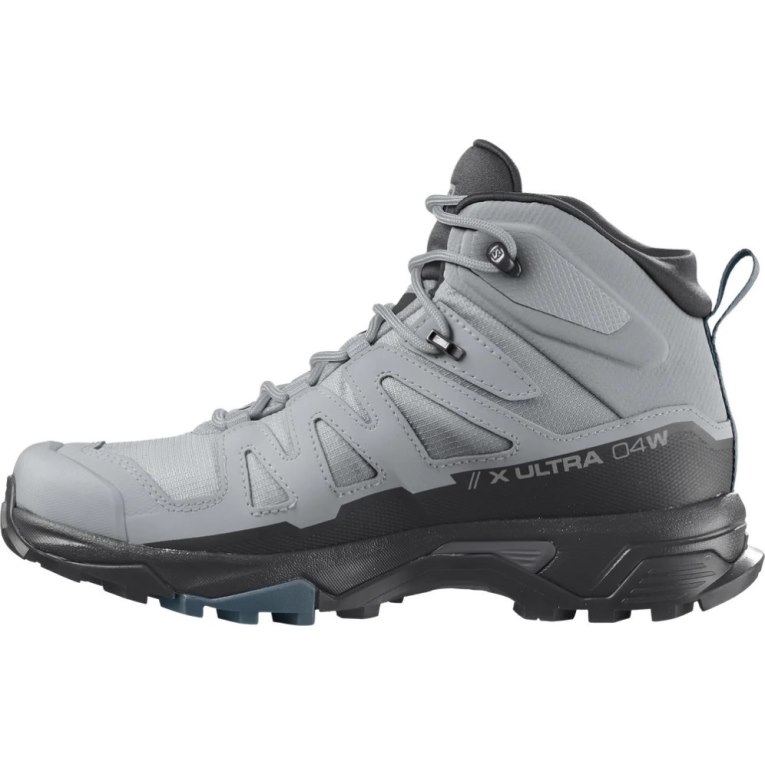 Botas Caminhada Salomon X Ultra 4 Mid GTX Feminino Luz Cinzentas Pretas | PT K54698